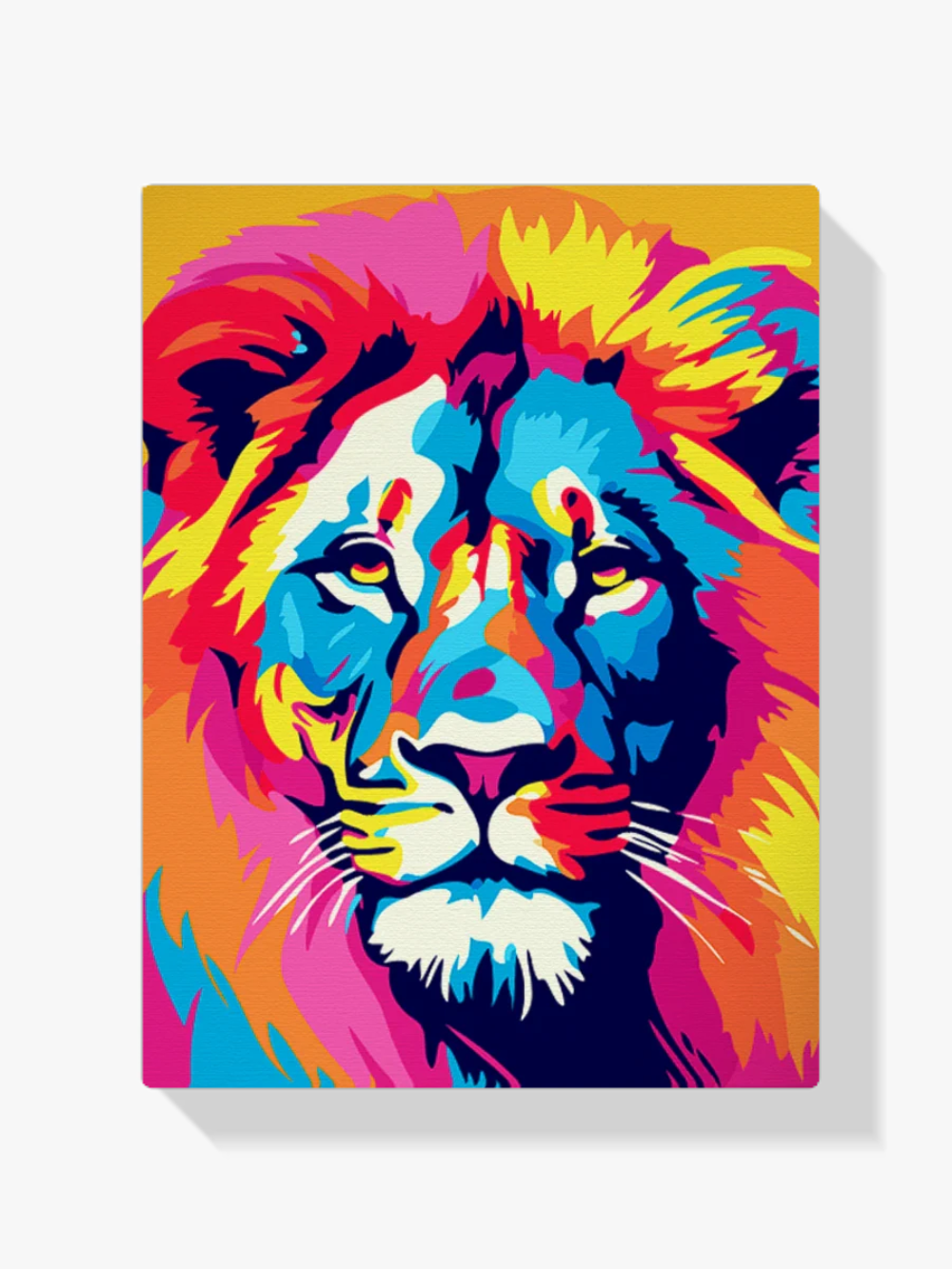 Pintar por Números - León abstracto