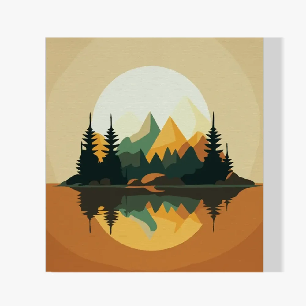 Pintar por Números - Marrón místico