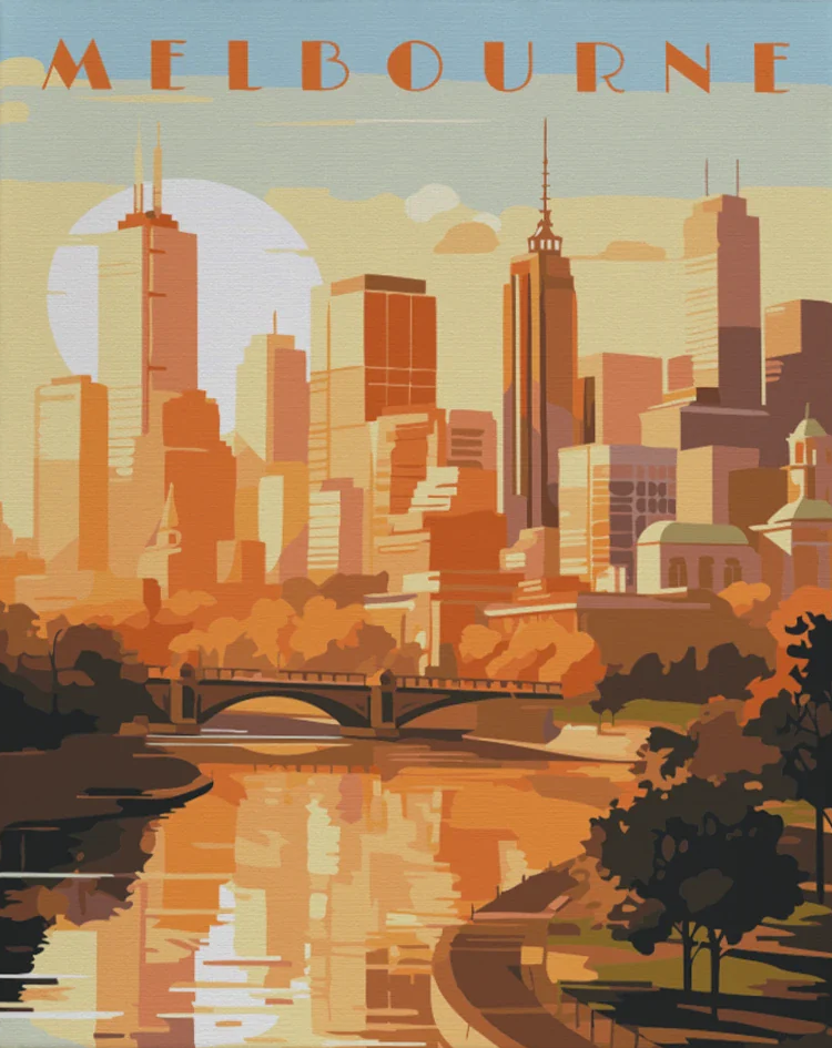 Pintar por Números - Melbourne