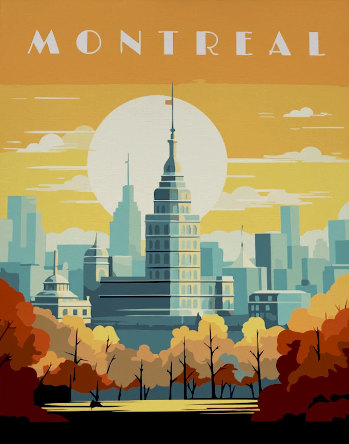 Pintar por Números - Montréal