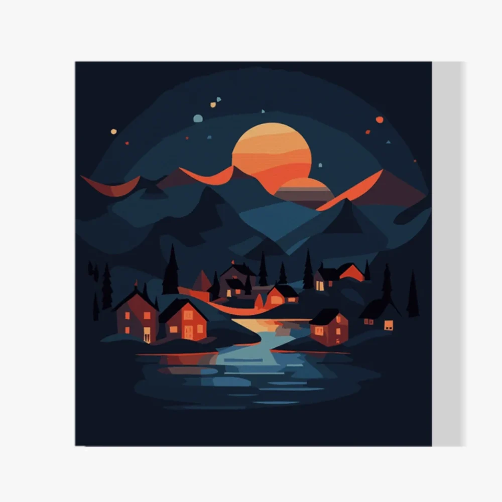 Pintar por Números - Noche