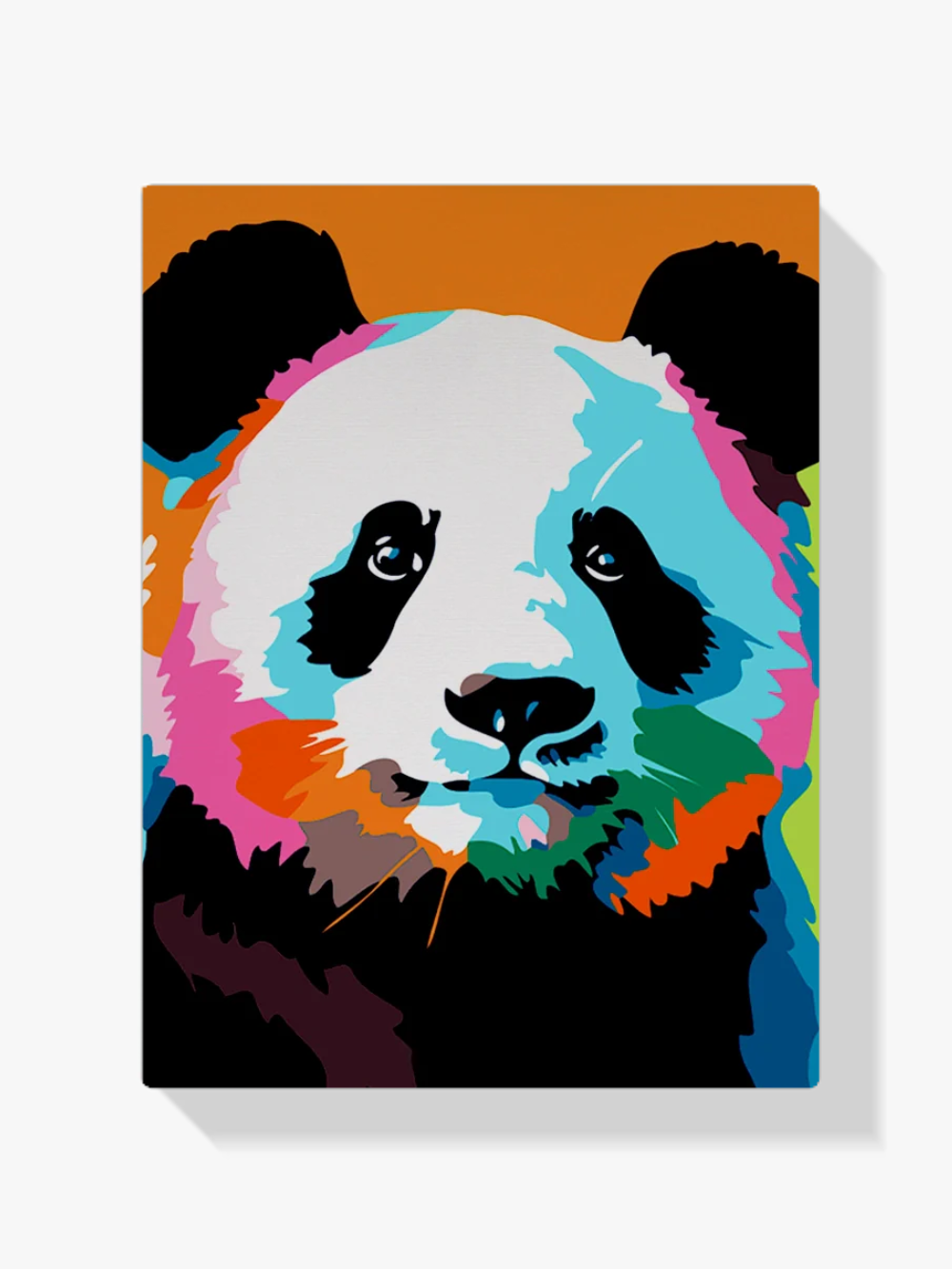Pintar por Números - Panda abstracto