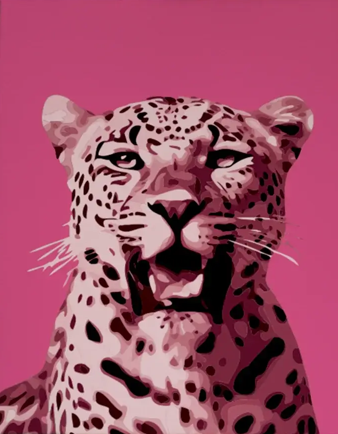 Pintar por Números - Pantera rosa