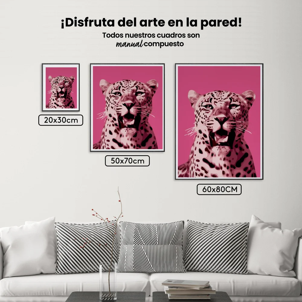 Pintar por Números - Pantera rosa