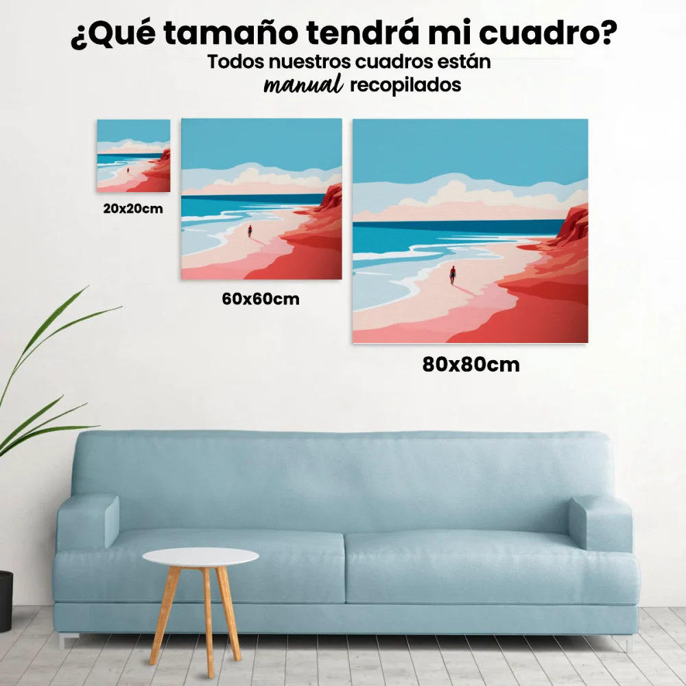 Pintar por Números - Playa Rocosa