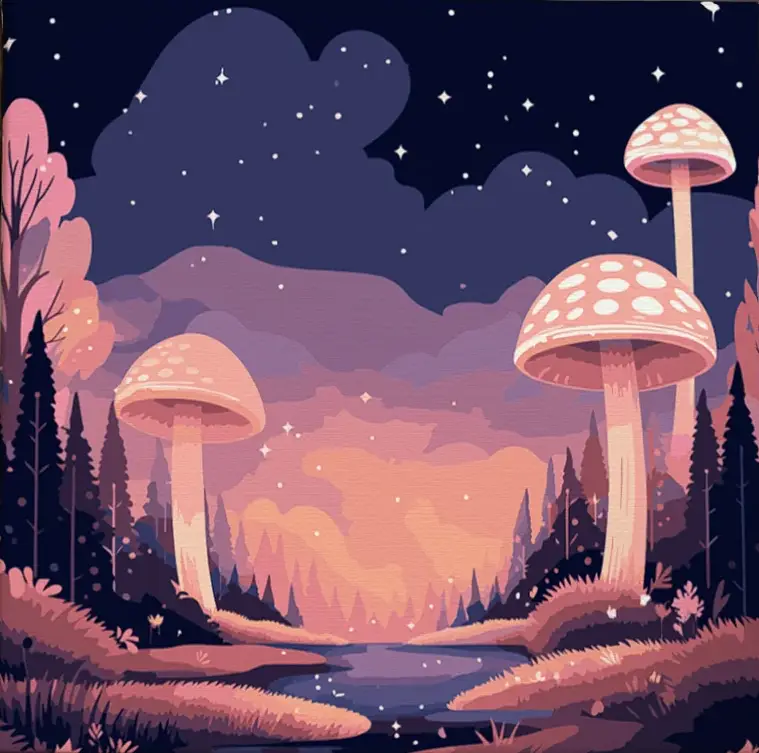 Pintar por Números - Pradera Mística