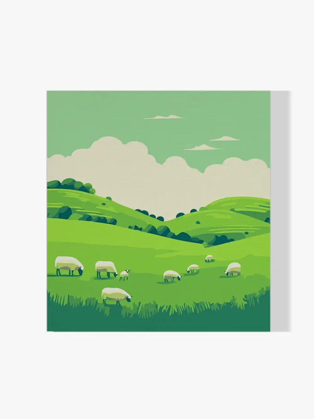 Pintar por Números - Rebaño