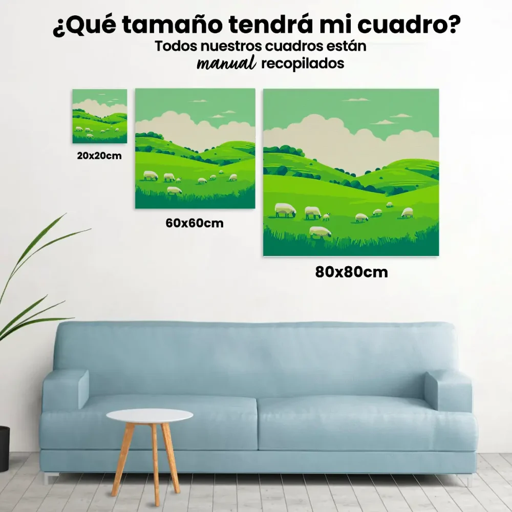 Pintar por Números - Rebaño