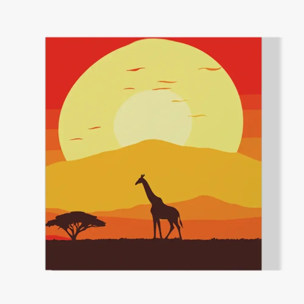 Pintar por Números - Sabana