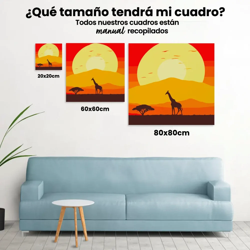 Pintar por Números - Sabana