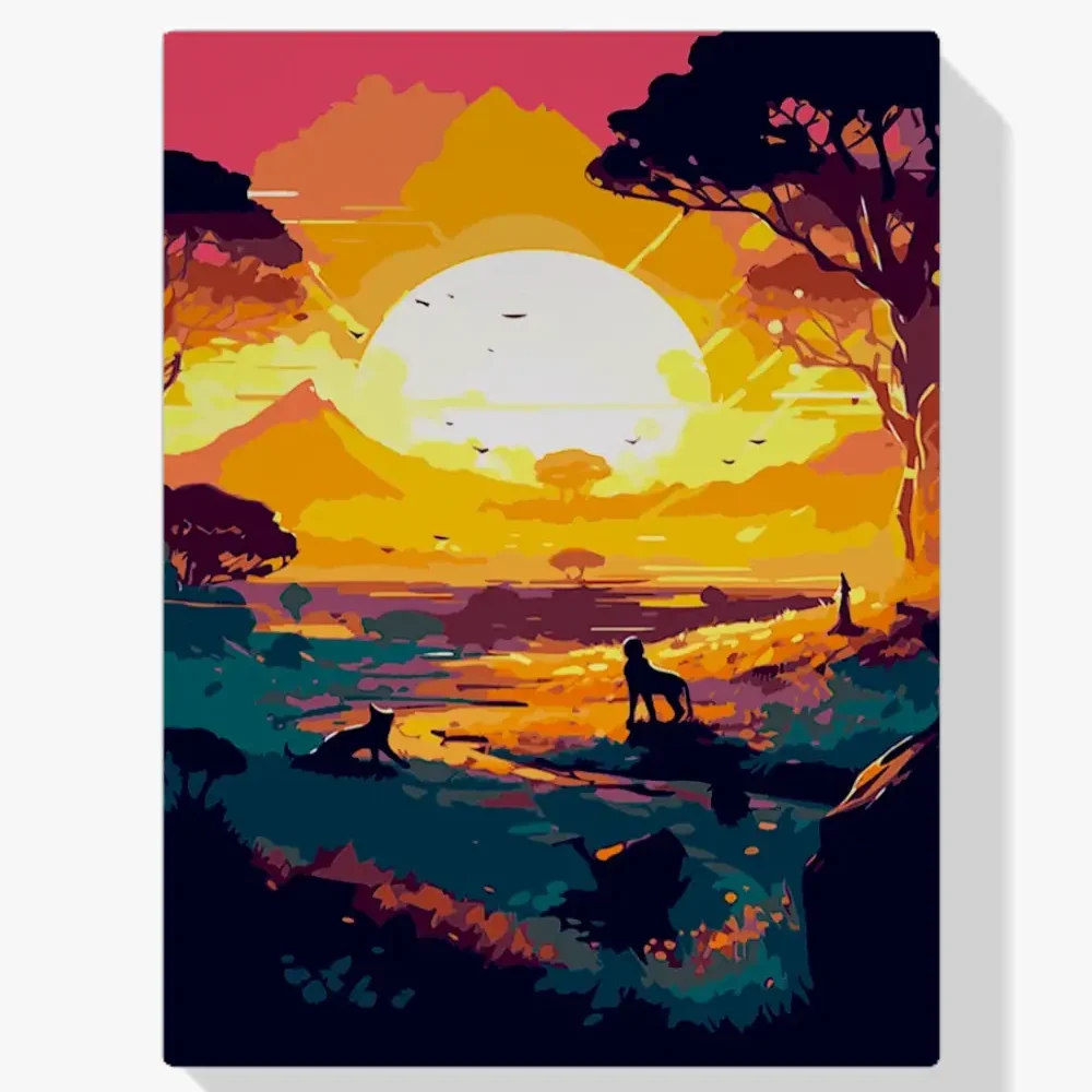 Pintar por Números - Safari