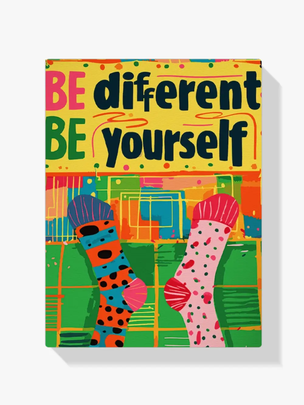 Pintar por Números - Sé diferente Sé tú mismo