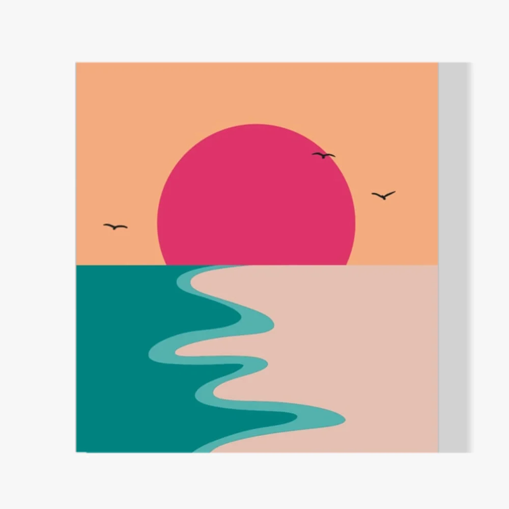 Pintar por Números - Serenidad al atardecer