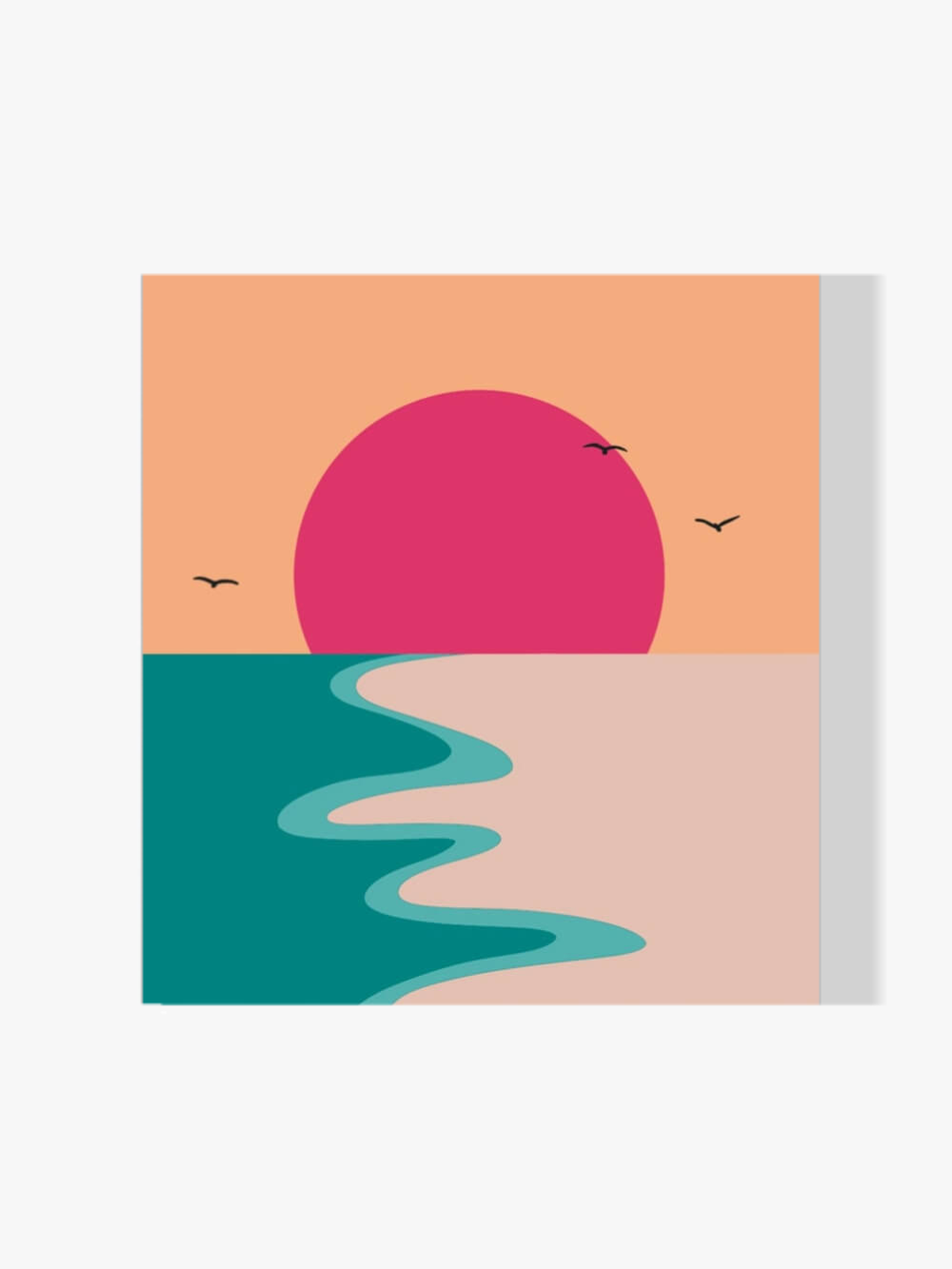 Pintar por Números - Serenidad al atardecer