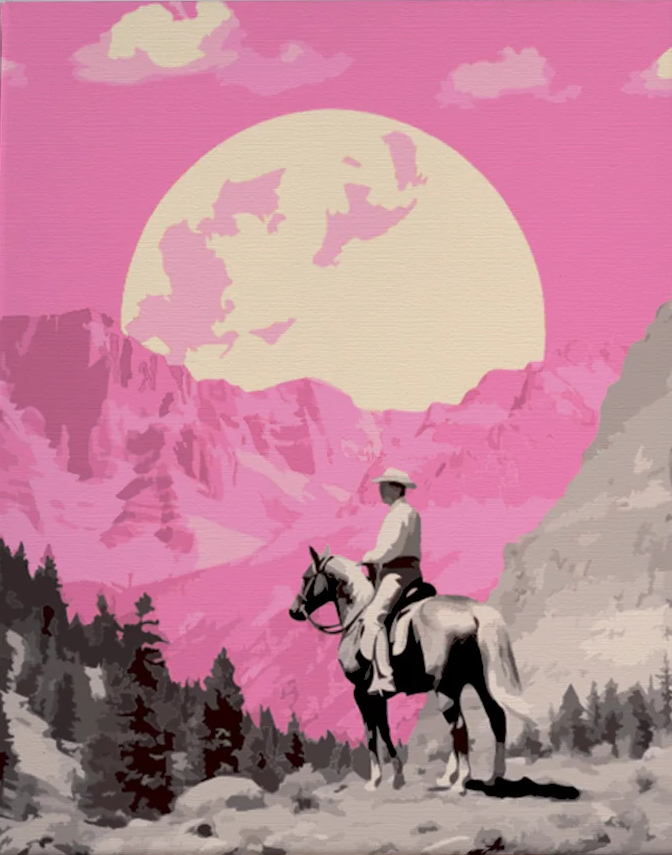 Pintar por Números - Vaquero