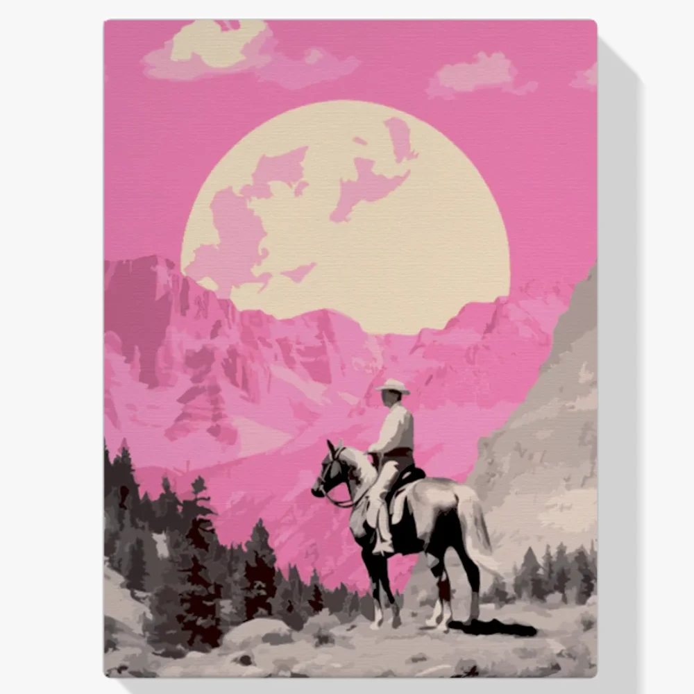 Pintar por Números - Vaquero