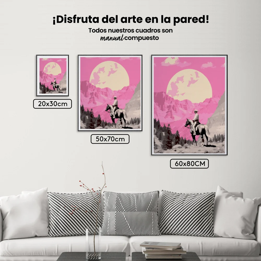 Pintar por Números - Vaquero