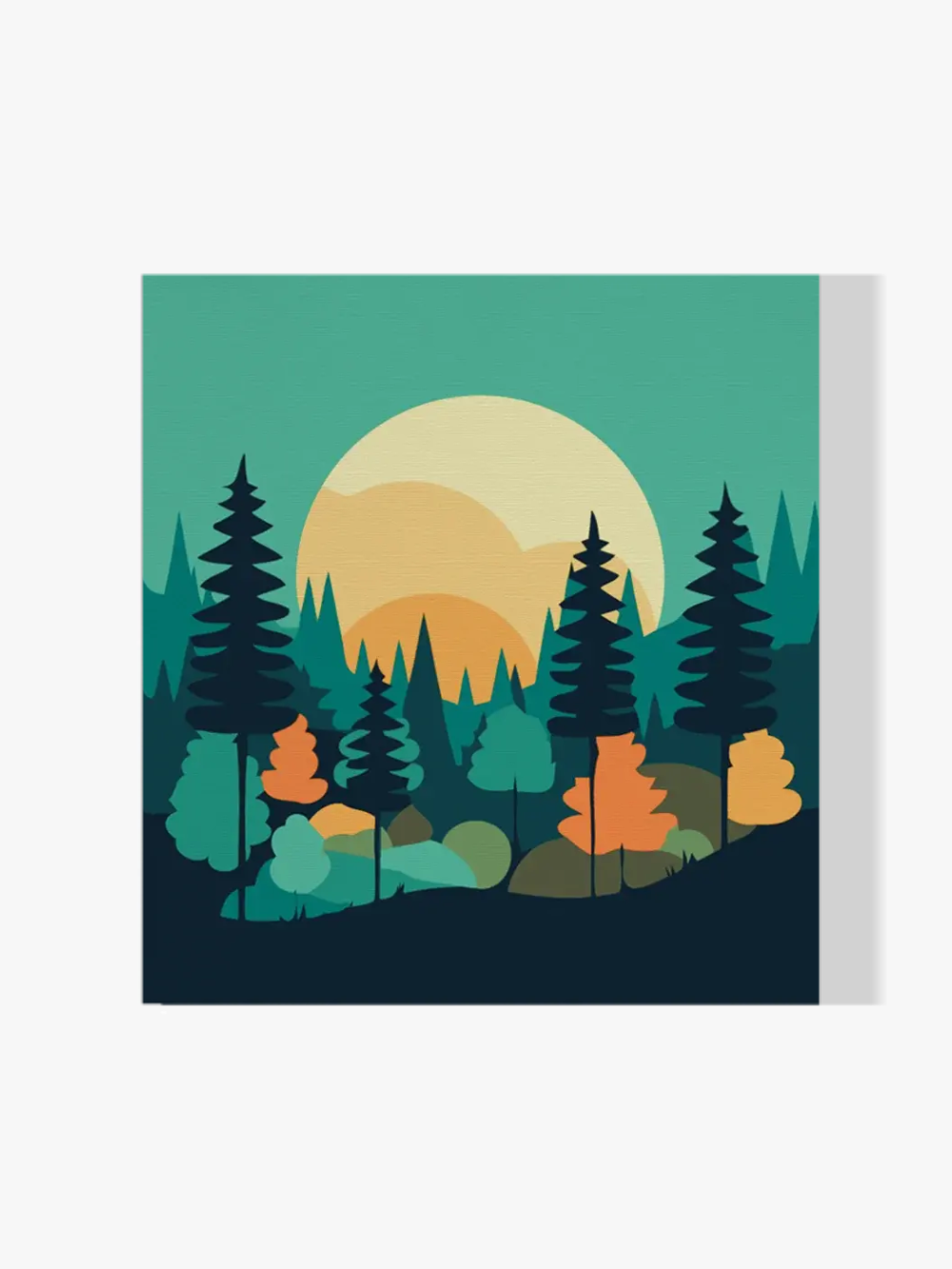 Pintar por Números - Velada Bosque