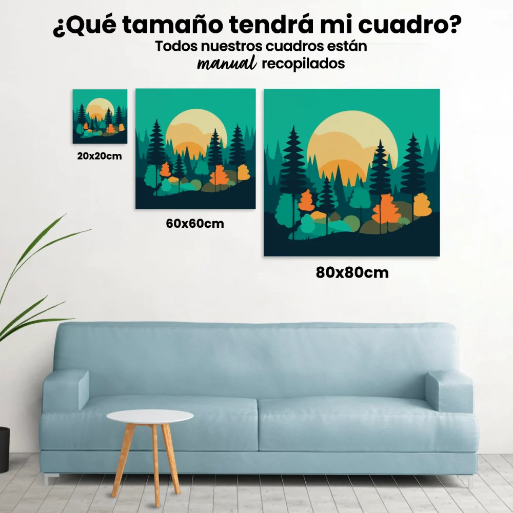 Pintar por Números - Velada Bosque