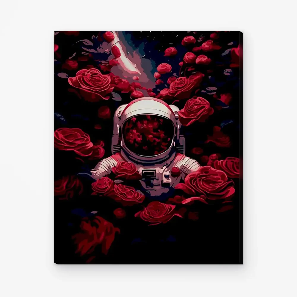 Pintar por Números - En el mar de Rosas