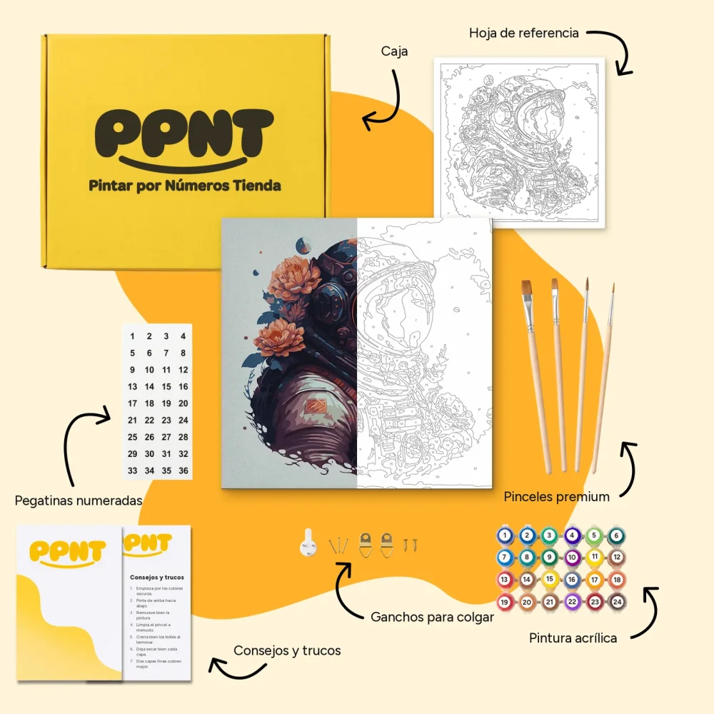 Pintar por Números - Espacio profundo