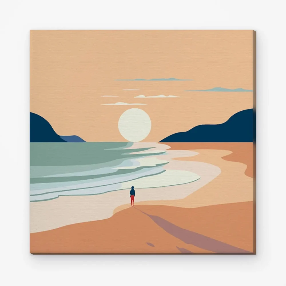 Pintar por Números - Mar en calma