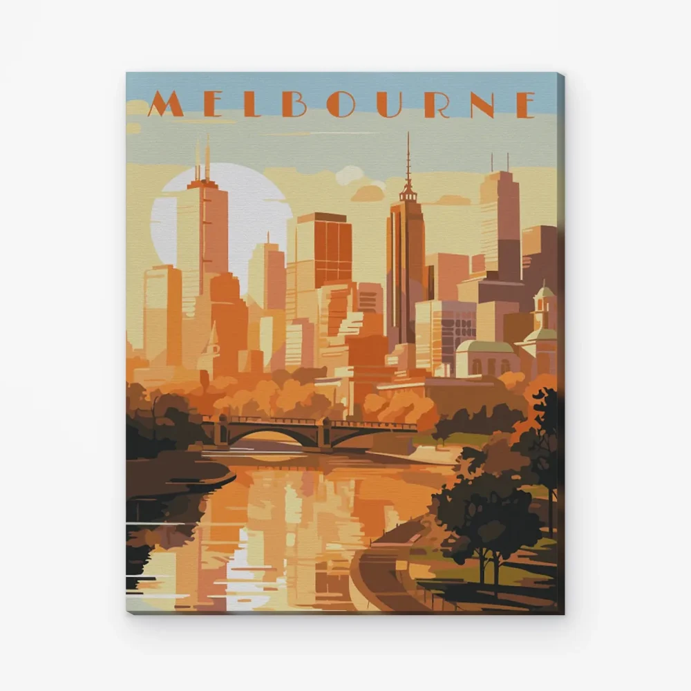 Pintar por Números - Melbourne