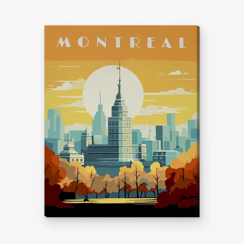 Pintar por Números - Montréal