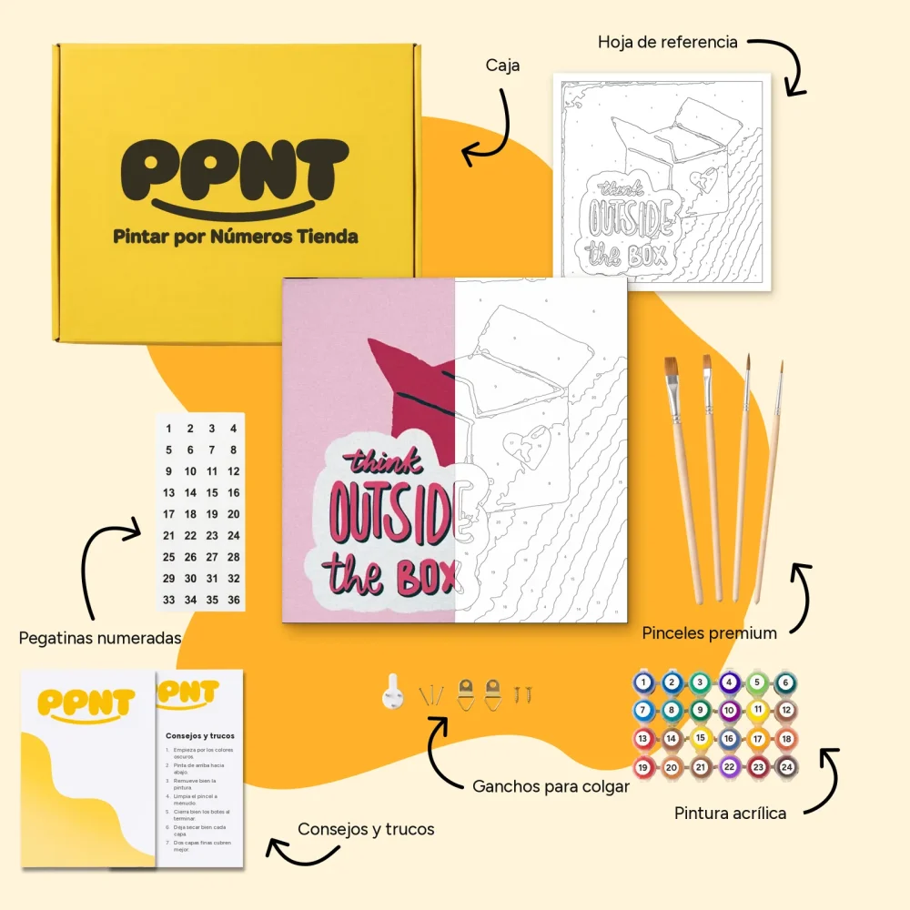 Pintar por Números - Pensar fuera de la caja