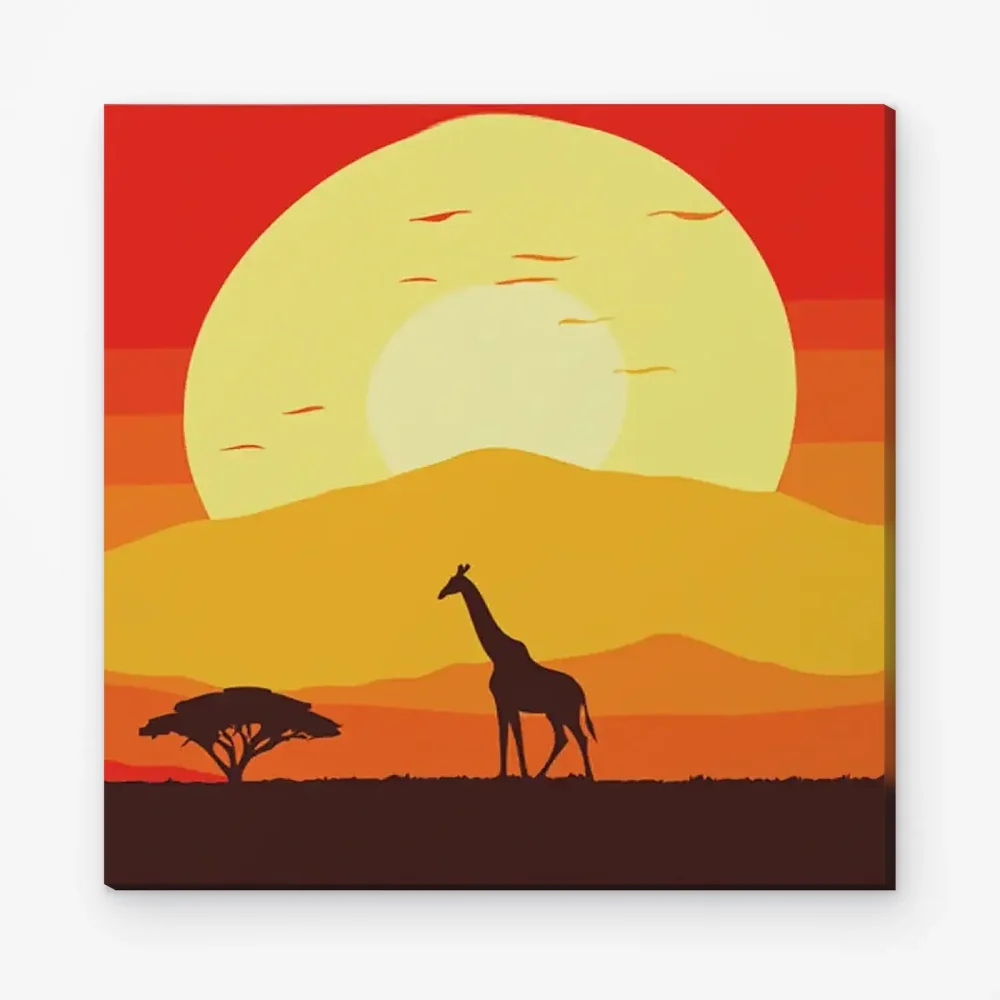 Pintar por Números - Sabana