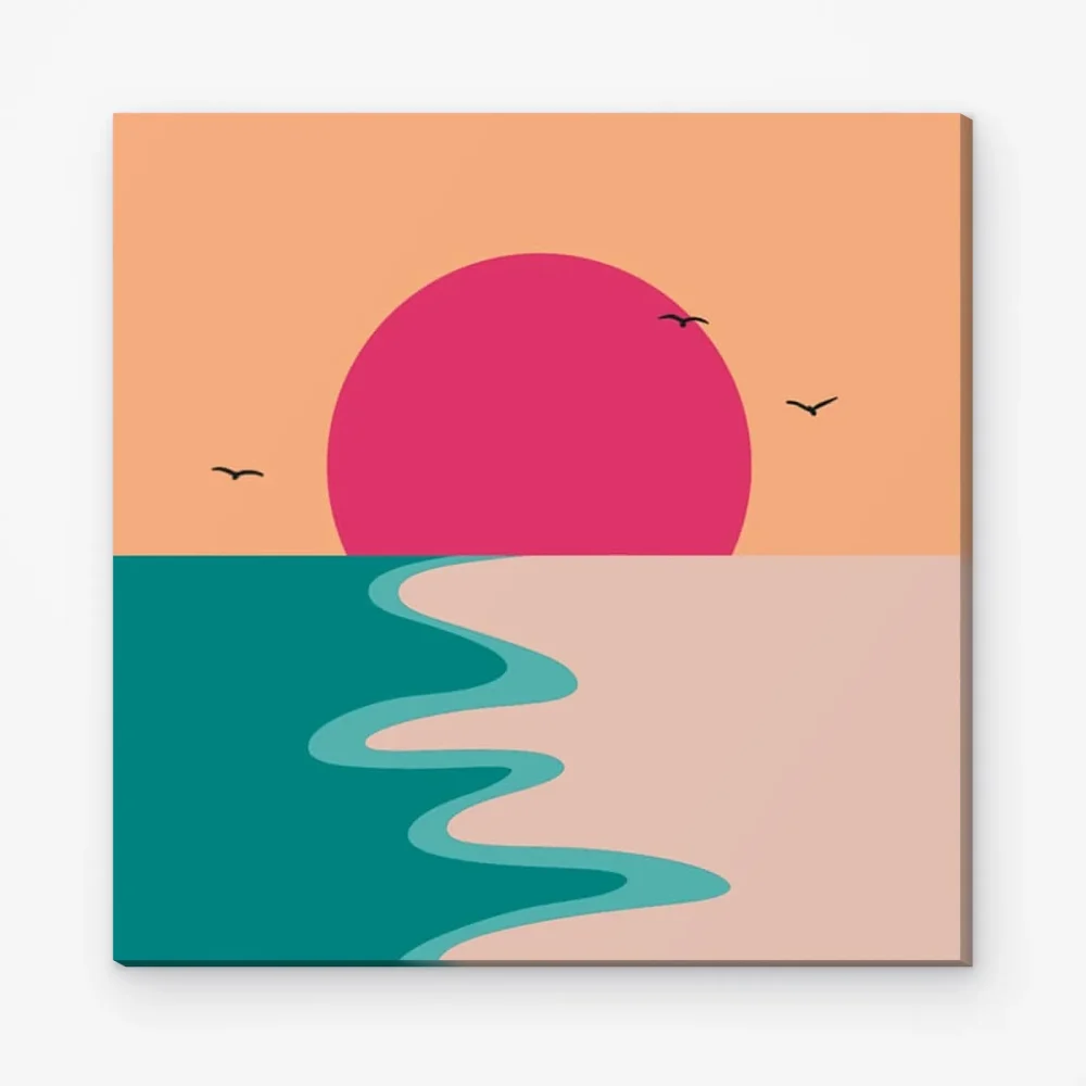 Pintar por Números - Serenidad al atardecer