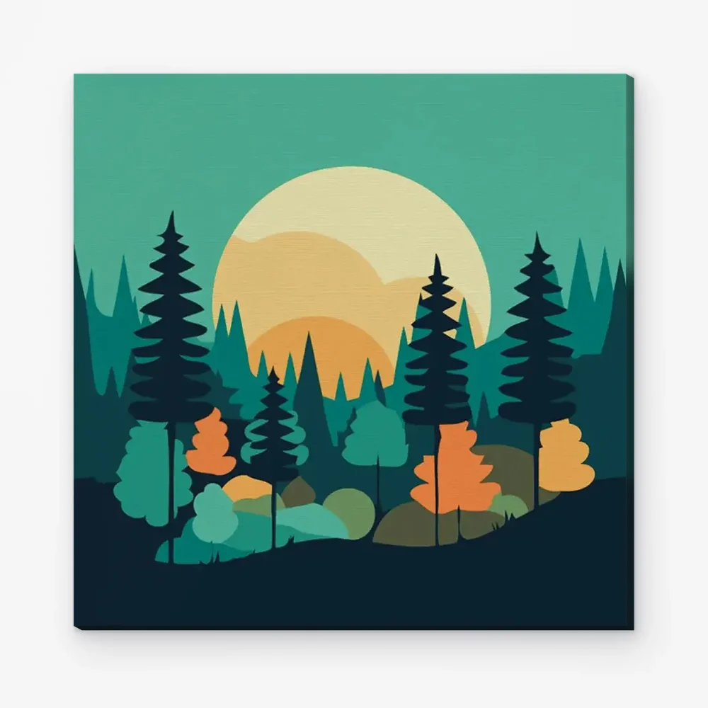 Pintar por Números - Velada Bosque
