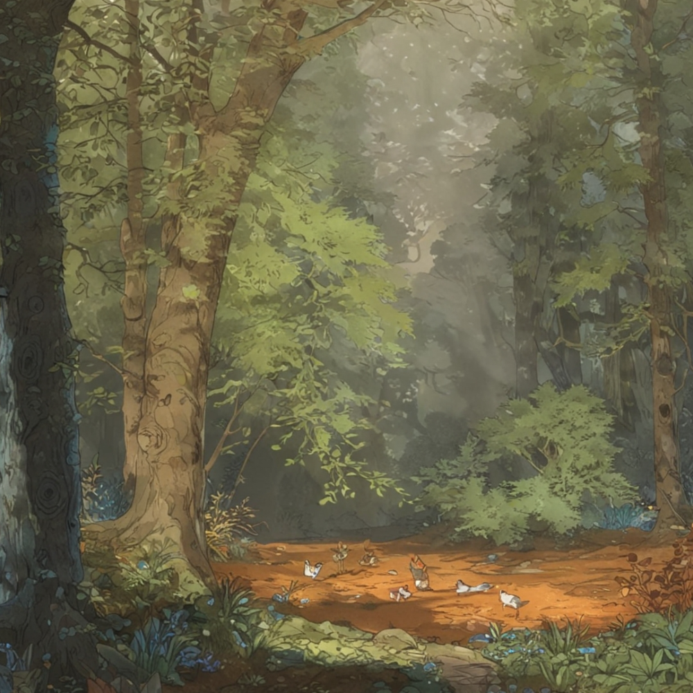 Claro del bosque encantado