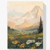 Pintar por Números - Pradera de montaña en flor