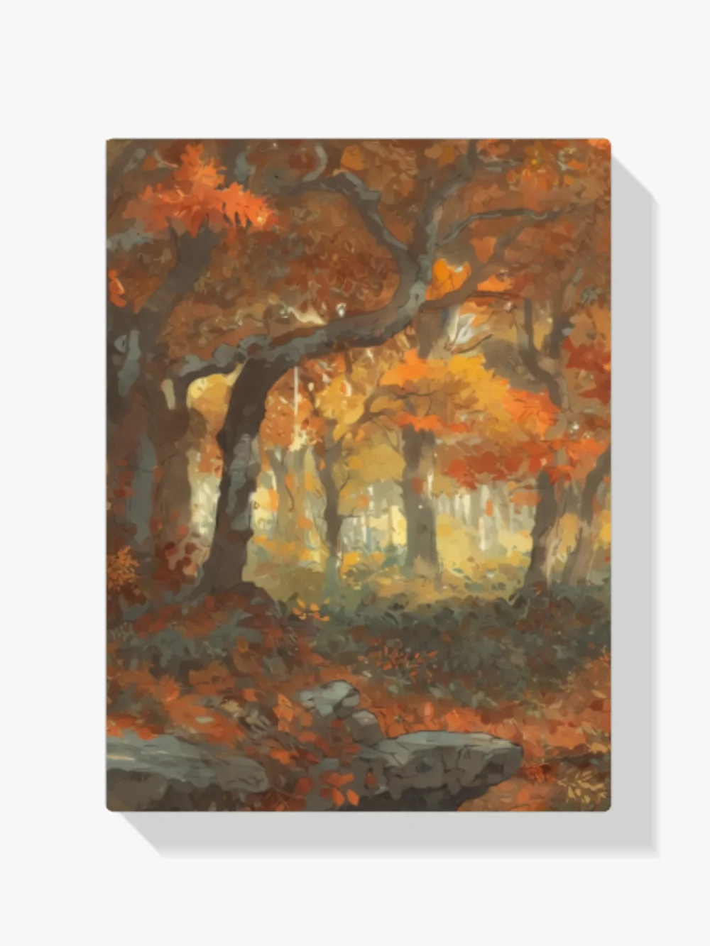 Pintar por Números - Resplandor del bosque otoñal