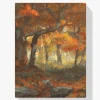 Pintar por Números - Resplandor del bosque otoñal