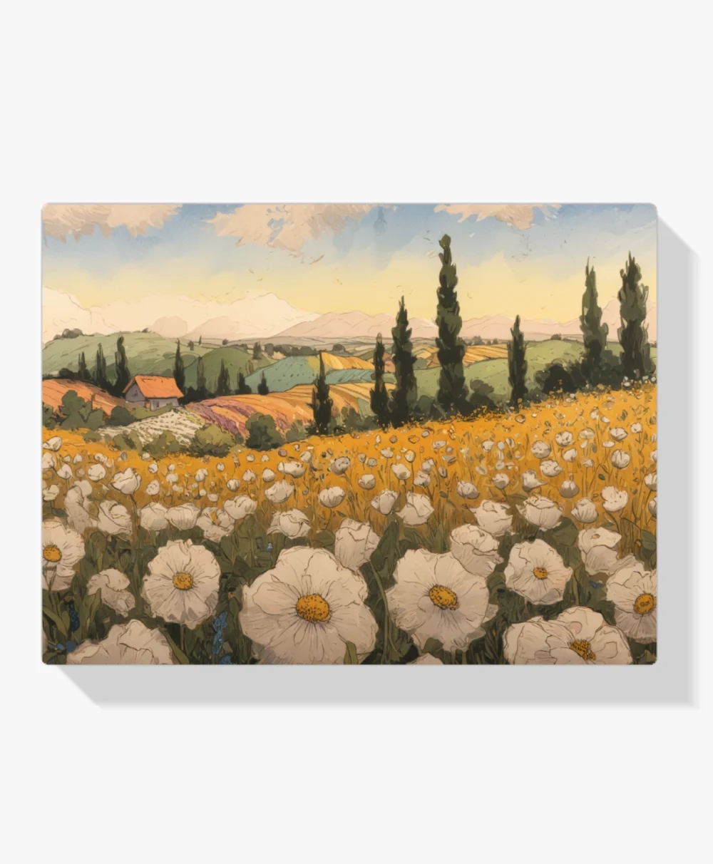 Pintar por Números - Floración del campo