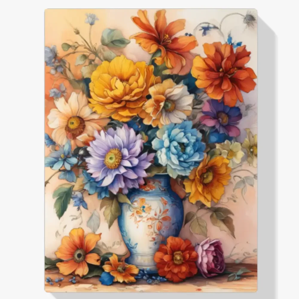 Pintar por Números - Naturaleza muerta en plena floración