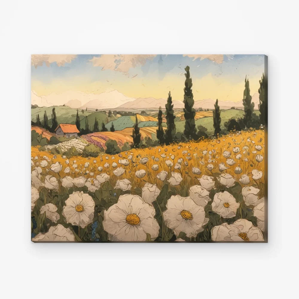 Pintar por Números - Floración del campo
