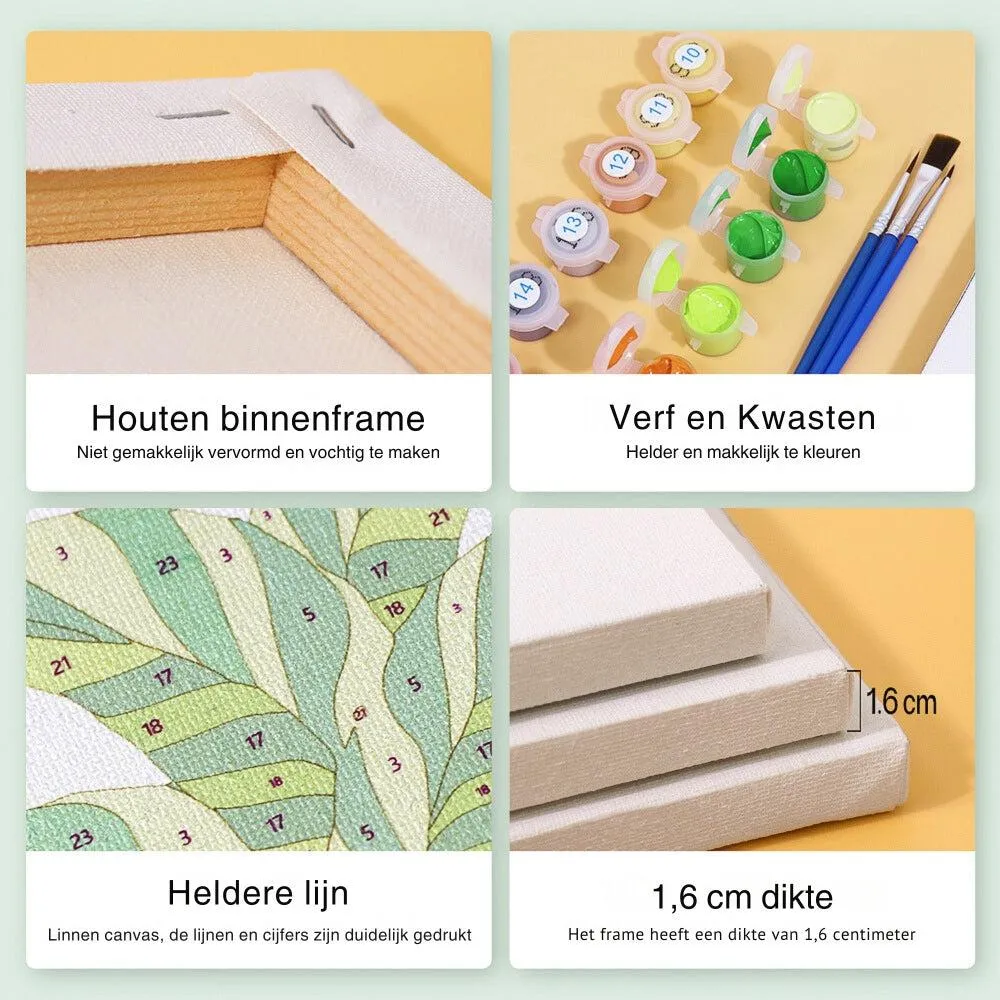 Pintura sobre números - 6 mini pinturas | Conjunto de cóctel, foto 3