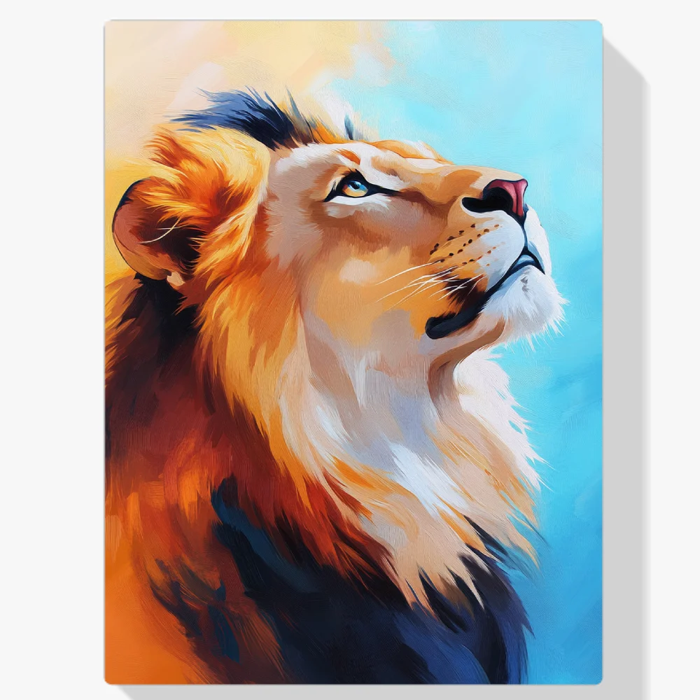 Pintar por Números - León de Oro Real