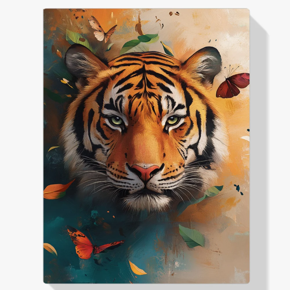 Pintar por Números - Tigre Majestuoso