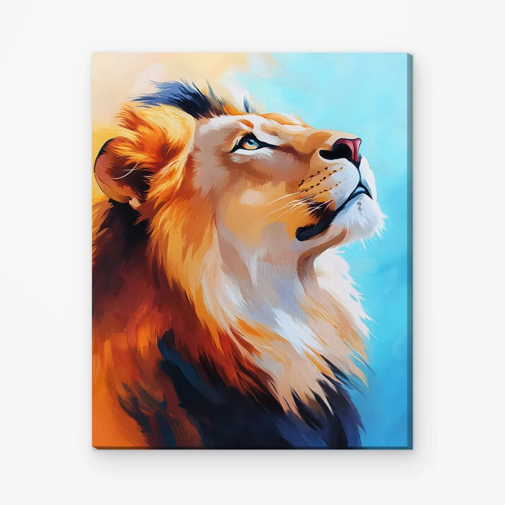 Pintar por Números - León de Oro Real