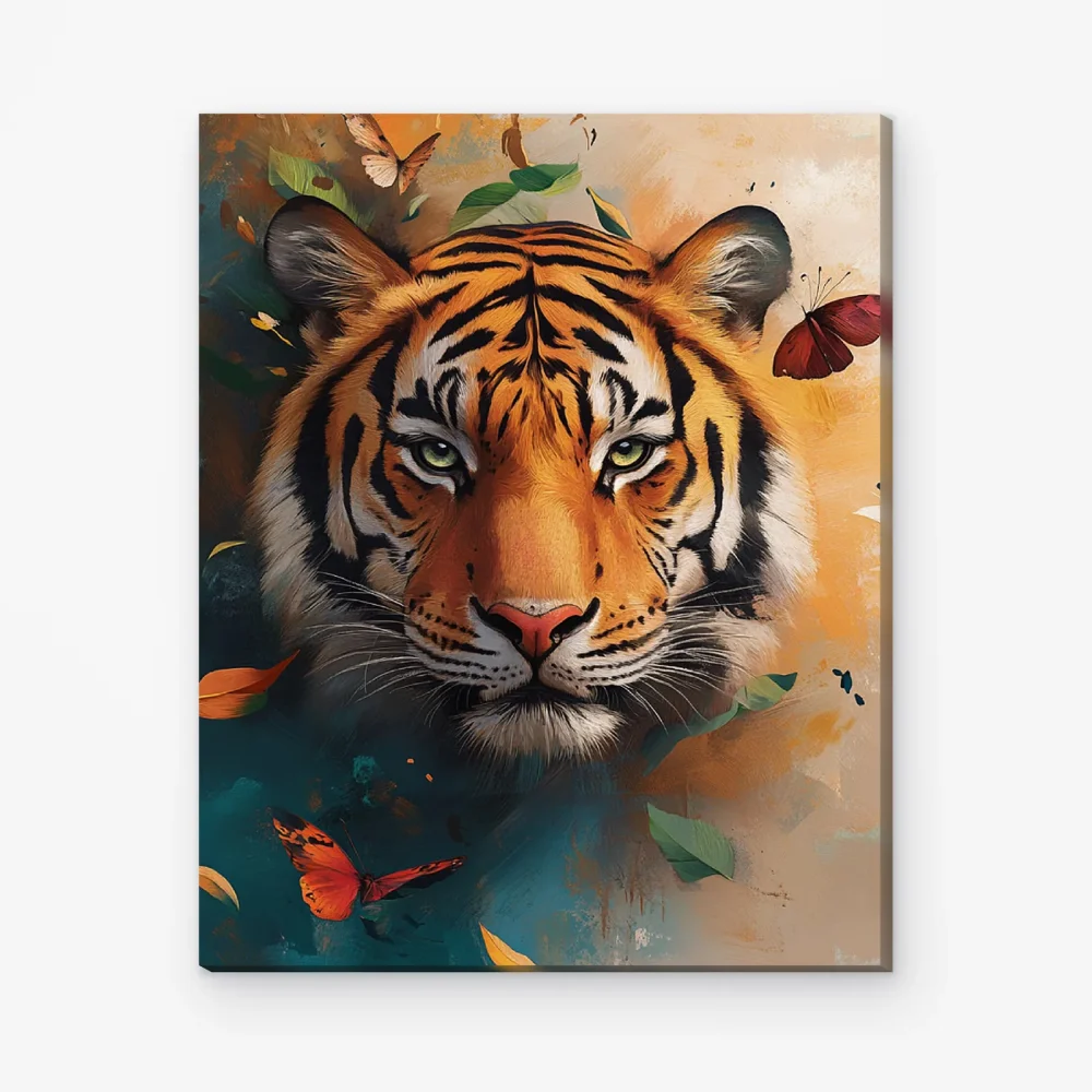 Pintar por Números - Tigre Majestuoso