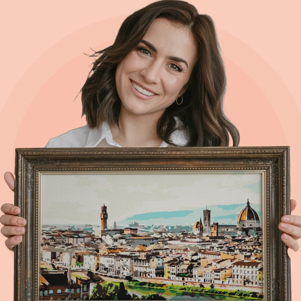 Pintar por números Ciudades