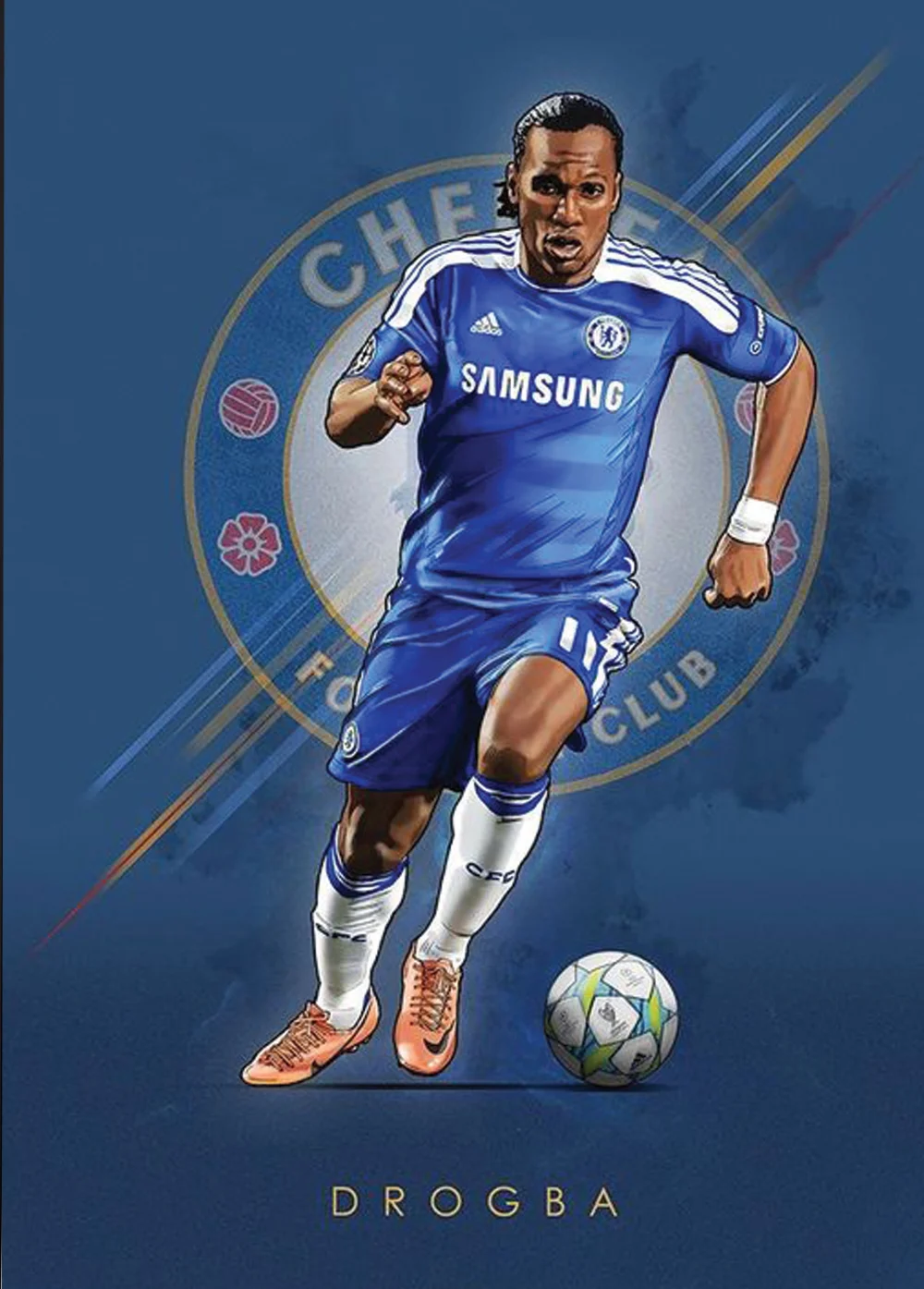 Pintar por Números - Didier Drogba, foto 2