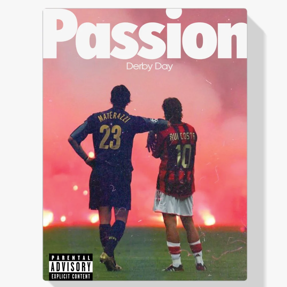 Pintar por Números - Inter Milan vs AC Milan Derby