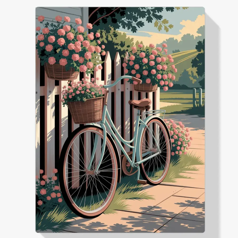 Pintar por Números - Paseo vintage