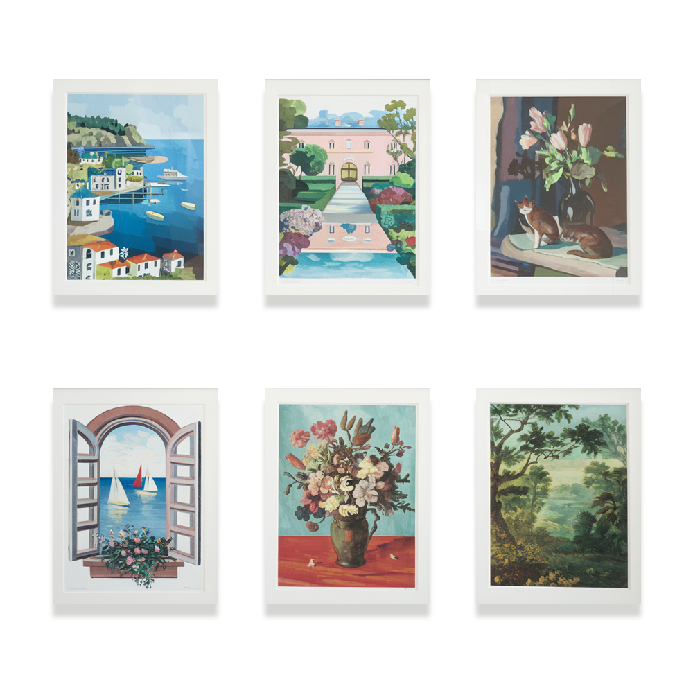 Pintar por números - 6 mini pinturas | Conjunto de Edición Mundial