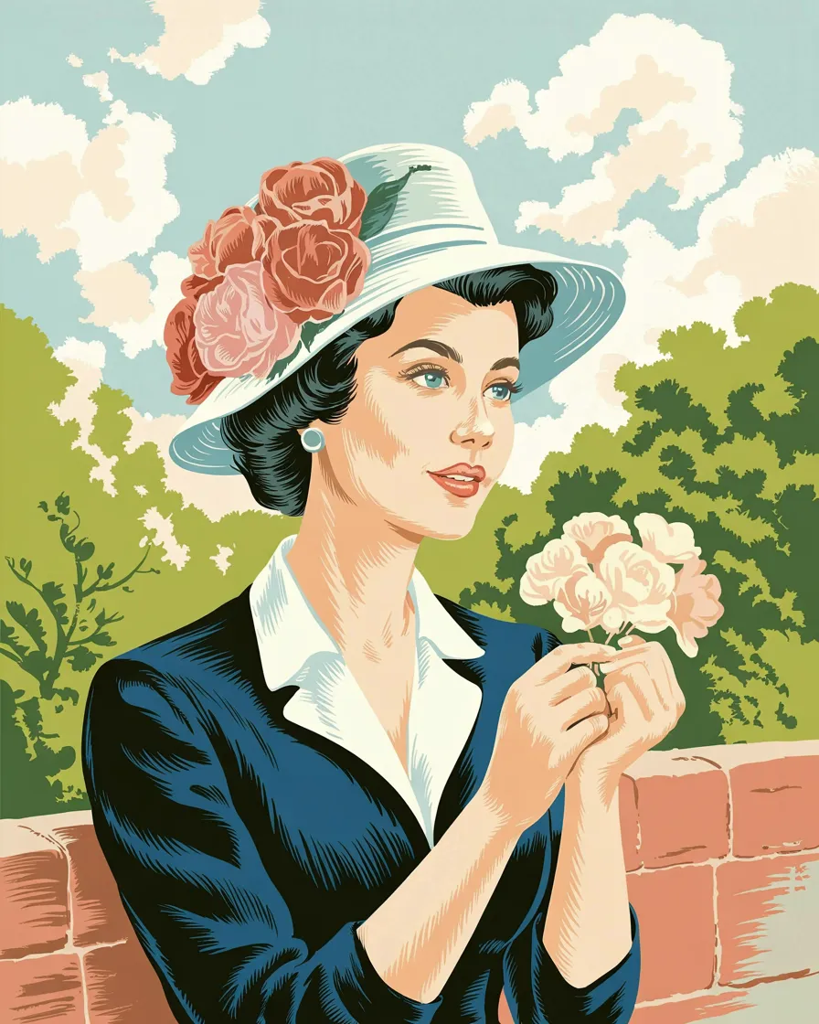 Pintar por Números - El admirador de las flores, foto 2